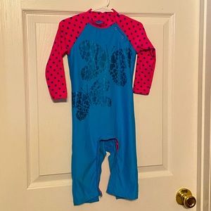 Baby beach one piece swimsuit /rash guard